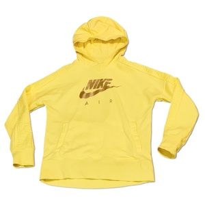Sunny Nike metallic embroidered hoodie girls M